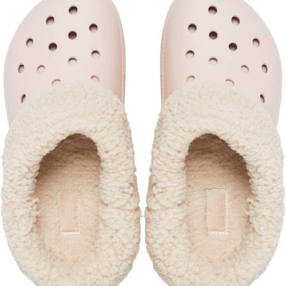 Unisex Faux Fur Clogs Winter Slippers Cozy Indoor Outdoor Warm 7 Women 5 Men - Picture 3 of 6